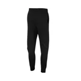 Pantalón de jogging negro con logo de Nike bordado en blanco en el muslo izquierdo.