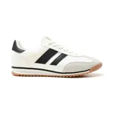 Championes deportivos American Sport Resh Drift, color blanco con detalles en negro y gris.