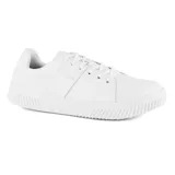 Zapatillas deportivas negras con diseño minimalista, ideales para un estilo cotidiano.