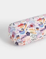 Estuche rígido para anteojos con estampado de motivos de viaje a Tokio, Japón.