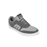Championes Etnies Aurelien color blanco y amarillo ocre, con logo de la marca en el lateral.