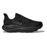 Championes Hoka Clifton 10, color negro, ideales para running.