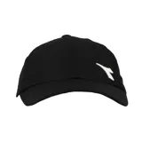 Gorra en color gris con diseño deportivo y logo de Diadora en relieve.