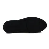 Zapatillas urbanas de hombre marca Country, color negro con detalles en gamuza y suela de goma color crema.