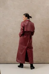 Trench ecocuero VOLCARA