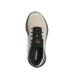 Zapatillas de running Merrell Morphlite de color beige con detalles en verde y negro.