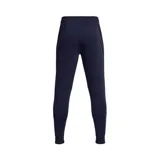 Pantalón de jogging Under Armour Rival Terry negro, de corte ajustado, con cintura elástica con cordón, bolsillos laterales y logo de la marca en la pierna izquierda.