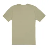 Remera de manga corta color verde con bolsillo en el pecho y corte clásico.