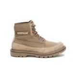 Bota Caterpillar Colorado 2.0 Canvas color tostado, con capellada de gamuza y canvas, forro interno de tela con tecnología CLEANSPORT NXT para control de olores, plantilla de espuma EVA suave y suela de goma duradera.