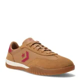 Championes Converse Run Star Trainer color marrón con detalles en rosado.