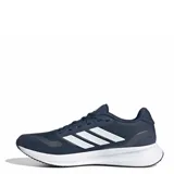Championes Adidas Runfalcon 5 color azul marino con detalles en blanco. Capellada de malla transpirable y suela Cloudfoam.