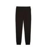 Pantalón de jogging negro, corte regular, con cintura y puños elásticos, cordón interior y bolsillos laterales.