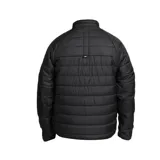 Campera puffer color verde oliva con cierre frontal y cuello alto. Logo de Nike bordado en el pecho.