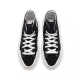 Championes Converse CTAS Cruise Hi, color negro con detalles en blanco y suela de plataforma.