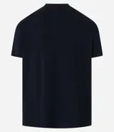 Remera negra de algodón con estampa frontal de una cinta cassette con la leyenda "Best Hits 1984".