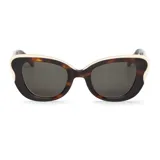 Lentes de sol Mr Boho modelo Caparica, con montura carey y detalles en color crema.