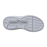 Championes de running Under Armour Phade RN 3, color azul marino con logo verde flúor y suela blanca.