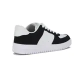 Championes Actvitta de hombre, con diseño bicolor blanco y negro y cordones blancos.