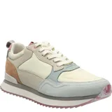 Zapatillas casuales con capellada de cuero y tela mesh, forro de mesh, suela de goma transparente y entresuela de EVA con tecnología Memory Foam.