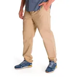 Pantalón de hombre color azul marino, de corte chino, tapered y straight.