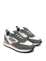 Championes urbanos Umbro Venturi, con capellada de cuero y mesh, forro de mesh, plantilla de mesh y espuma, y suela de EVA y TPR.