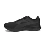 Championes Puma Transport de mujer, color negro con detalles en rosa y blanco.