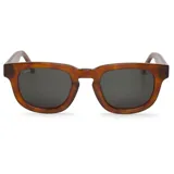 Lentes de sol Mr Boho modelo Siesta, color carey con lentes grises. Marco cuadrado de acetato.