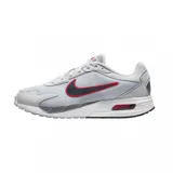 Championes Nike Air Max Solo negros con detalles en rojo, gris y celeste.