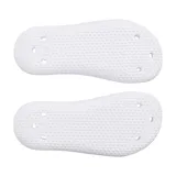 Sandalia Under Armour Locker para mujer, color blanco.