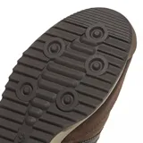 Championes Adidas SL 72 RS color marrón con detalles en marrón oscuro y suela beige.