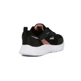 Championes deportivos Avia Darf para mujer, color negro con detalles en rosa y suela blanca.