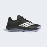 Championes de básquet Adidas Adizero Select 3.0, color negro con detalles plateados. Cuentan con tecnología Lightstrike para amortiguación y exterior textil.