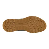 Championes Under Armour Street Mirage color beige con suela color naranja.
