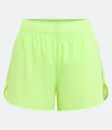 Short deportivo verde oscuro, modelo runner, con cintura elástica y pequeño bolsillo interior.