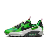 Championes Nike Air Max 90 Drift para hombre, color verde con detalles en negro, blanco y rojo.