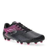 Championes de fútbol Topper Stingray III Mach 1 FG, color negro con detalles en blanco y fucsia.