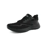 Zapatillas deportivas acordonadas color beige con detalles en negro y suela blanca.