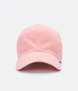 Gorro de béisbol color beige, de algodón.