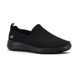 Zapatillas deportivas negras sin cordones, con parte superior de malla y tecnología de amortiguación 5GEN.