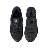 Championes Adidas MEGARIDE O1 color negro con las tres tiras características de la marca en los laterales.