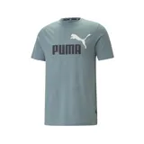 Remera Puma de corte clásico con mangas cortas y cuello redondo. Presenta el logo de Puma estampado en el pecho.
