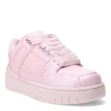 Deportivo acordonado color rosa, con detalles en el diseño que brindan un estilo moderno.