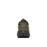 Championes de trekking Merrell Speed Strike 2 Trek, color verde oliva con detalles en negro. Capellada de malla transpirable con refuerzos sintéticos y de gamuza. Cordones 100% reciclados, forro de malla 100% reciclada y plantilla de espuma EVA extraíble. Entresuela de espuma EVA ligera y suela de goma adherente.