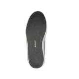 Championes de skate Etnies Joslin Vulc, color negro con suela marrón. Presentan logo de la marca en el lateral y lengüeta.