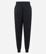 Pantalón deportivo tipo jogger confeccionado en microfibra pesada compuesta por viscosa certificada. Cuenta con cintura elástica y bolsillos laterales.