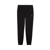 Pantalón de jogging negro Puma unisex, de corte regular, con cintura elástica ajustable con cordón, bolsillos laterales, puños acanalados y logo bordado.