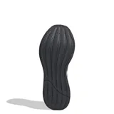 Championes Adidas Response negros con detalles plateados y suela blanca.