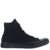 Championes Converse All Star Chuck Taylor de caña alta, color negro.