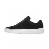 Championes de skate Etnies Joslin Vulc, color negro con suela marrón. Presentan logo de la marca en el lateral y lengüeta.