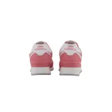 Championes urbanos New Balance modelo WL574FP2, color rosa con detalles en blanco, confeccionados en gamuza y malla, con logo "N" característico en los laterales y entresuela ENCAP.